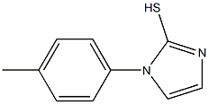 1-(4-methylphenyl)-1H-imidazole-2-thiol Struktur