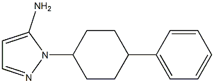 1-(4-phenylcyclohexyl)-1H-pyrazol-5-amine Struktur