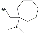 1-(aminomethyl)-N,N-dimethylcycloheptan-1-amine Struktur