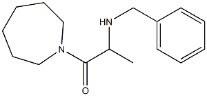 1-(azepan-1-yl)-2-(benzylamino)propan-1-one Struktur