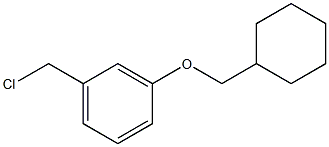 1-(chloromethyl)-3-(cyclohexylmethoxy)benzene Struktur