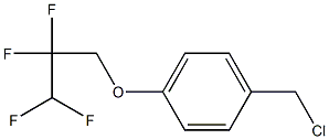 1-(chloromethyl)-4-(2,2,3,3-tetrafluoropropoxy)benzene Struktur