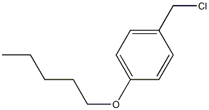 1-(chloromethyl)-4-(pentyloxy)benzene Struktur