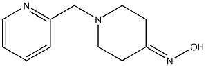 1-(pyridin-2-ylmethyl)piperidin-4-one oxime Struktur