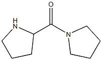 1-(pyrrolidin-2-ylcarbonyl)pyrrolidine Struktur