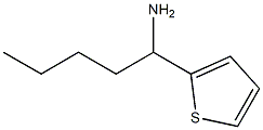 1-(thiophen-2-yl)pentan-1-amine Struktur