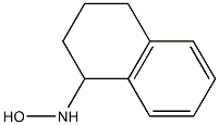 1,2,3,4-tetrahydronaphthalene-1-hydroxylamine Struktur