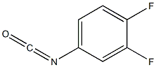 1,2-difluoro-4-isocyanatobenzene Struktur