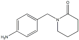 1-[(4-aminophenyl)methyl]piperidin-2-one Struktur