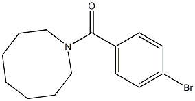 1-[(4-bromophenyl)carbonyl]azocane Struktur