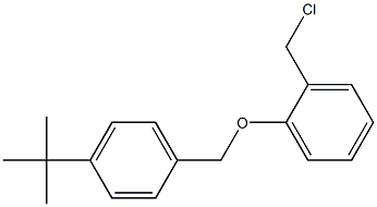 1-[(4-tert-butylphenyl)methoxy]-2-(chloromethyl)benzene Struktur