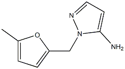 1-[(5-methylfuran-2-yl)methyl]-1H-pyrazol-5-amine Struktur