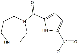 1-[(5-nitro-1H-pyrrol-2-yl)carbonyl]-1,4-diazepane Struktur