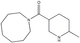 1-[(6-methylpiperidin-3-yl)carbonyl]azocane Struktur