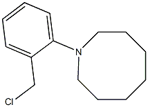 1-[2-(chloromethyl)phenyl]azocane Struktur