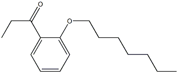 1-[2-(heptyloxy)phenyl]propan-1-one Struktur