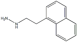 1-[2-(naphthalen-1-yl)ethyl]hydrazine Struktur