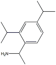 1-[2,4-bis(propan-2-yl)phenyl]ethan-1-amine Struktur