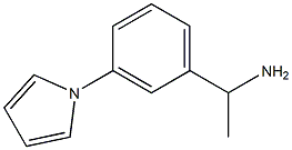 1-[3-(1H-pyrrol-1-yl)phenyl]ethan-1-amine Struktur