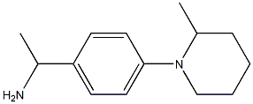 1-[4-(2-methylpiperidin-1-yl)phenyl]ethan-1-amine Struktur