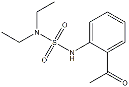 1-{2-[(diethylsulfamoyl)amino]phenyl}ethan-1-one Struktur