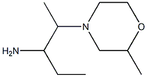 1-ethyl-2-(2-methylmorpholin-4-yl)propylamine Struktur