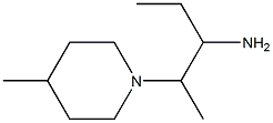 1-ethyl-2-(4-methylpiperidin-1-yl)propylamine Struktur