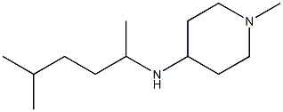 1-methyl-N-(5-methylhexan-2-yl)piperidin-4-amine Struktur