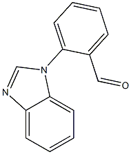 2-(1H-1,3-benzodiazol-1-yl)benzaldehyde Struktur