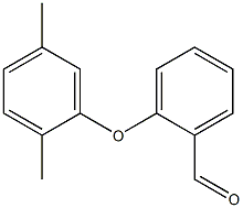 2-(2,5-dimethylphenoxy)benzaldehyde Struktur