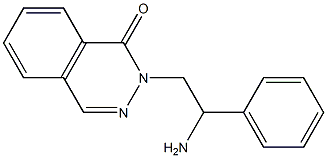 2-(2-amino-2-phenylethyl)phthalazin-1(2H)-one Struktur