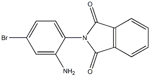 2-(2-amino-4-bromophenyl)-2,3-dihydro-1H-isoindole-1,3-dione Struktur