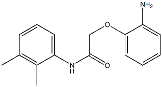 2-(2-aminophenoxy)-N-(2,3-dimethylphenyl)acetamide Struktur