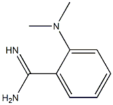 2-(dimethylamino)benzene-1-carboximidamide Struktur