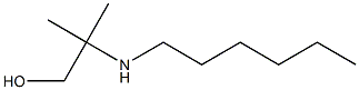 2-(hexylamino)-2-methylpropan-1-ol Struktur