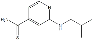 2-(isobutylamino)pyridine-4-carbothioamide Struktur