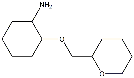 2-(oxan-2-ylmethoxy)cyclohexan-1-amine Struktur