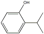 2-(propan-2-yl)phenol Struktur