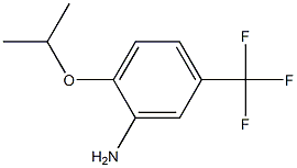 2-(propan-2-yloxy)-5-(trifluoromethyl)aniline Struktur