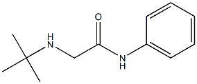 2-(tert-butylamino)-N-phenylacetamide Struktur