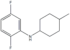 2,5-difluoro-N-(4-methylcyclohexyl)aniline Struktur