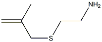 2-[(2-methylprop-2-enyl)thio]ethanamine Struktur