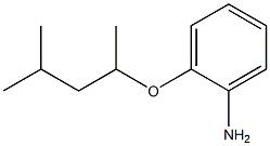 2-[(4-methylpentan-2-yl)oxy]aniline Struktur