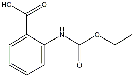 2-[(ethoxycarbonyl)amino]benzoic acid Struktur