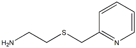 2-[(pyridin-2-ylmethyl)thio]ethanamine Struktur