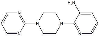 2-[4-(pyrimidin-2-yl)piperazin-1-yl]pyridin-3-amine Struktur