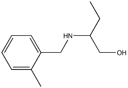 2-{[(2-methylphenyl)methyl]amino}butan-1-ol Struktur