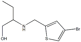 2-{[(4-bromothiophen-2-yl)methyl]amino}butan-1-ol Struktur