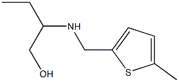 2-{[(5-methylthiophen-2-yl)methyl]amino}butan-1-ol Struktur