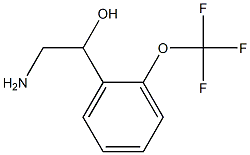 2-amino-1-[2-(trifluoromethoxy)phenyl]ethan-1-ol Struktur